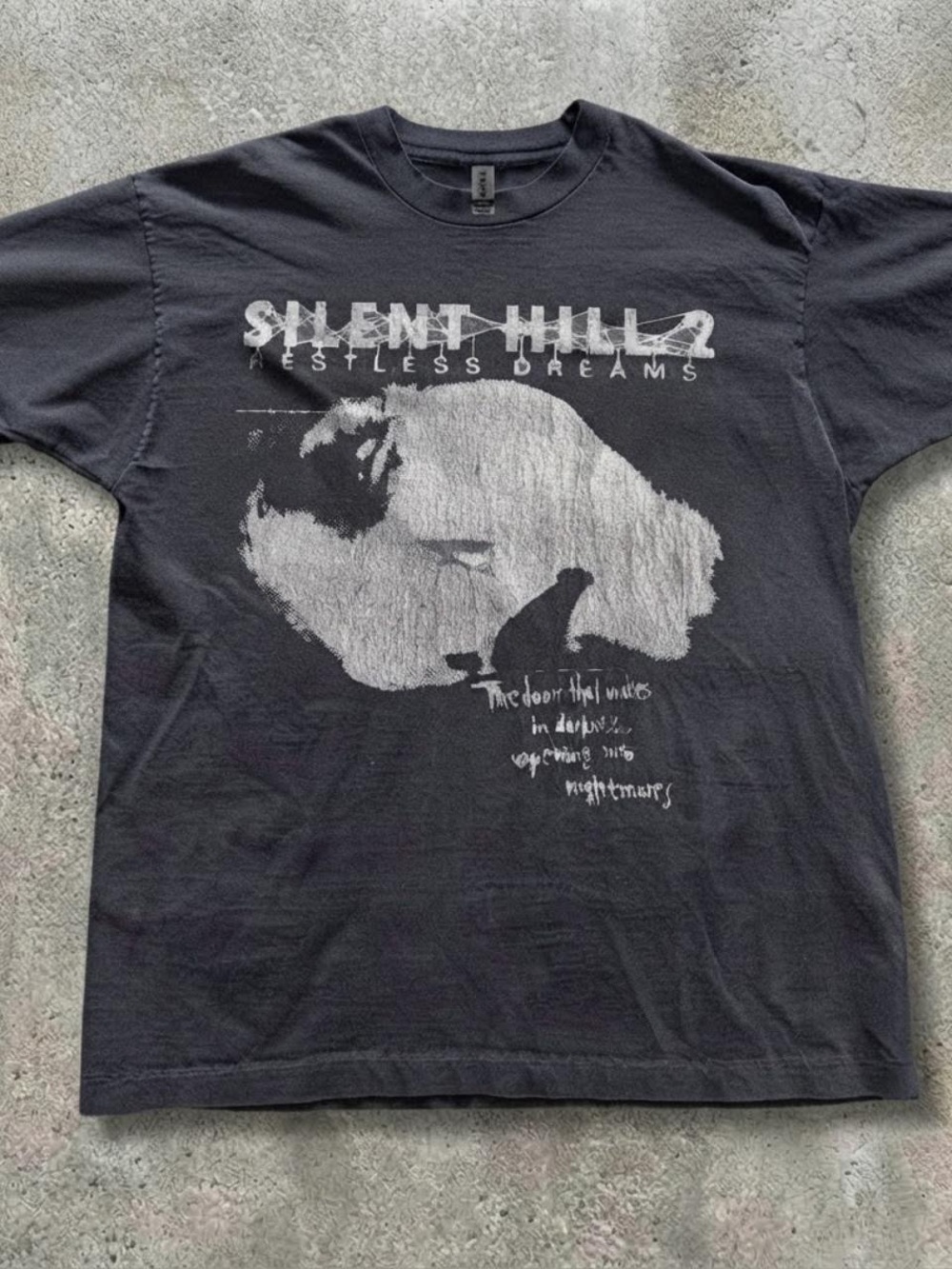 Gildan Black Silent Hill 2 Restless Dreams Graphic Tee